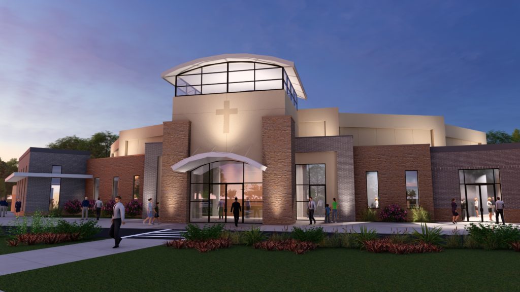 MeadowBrook Baptist Church Black Design Architecture
