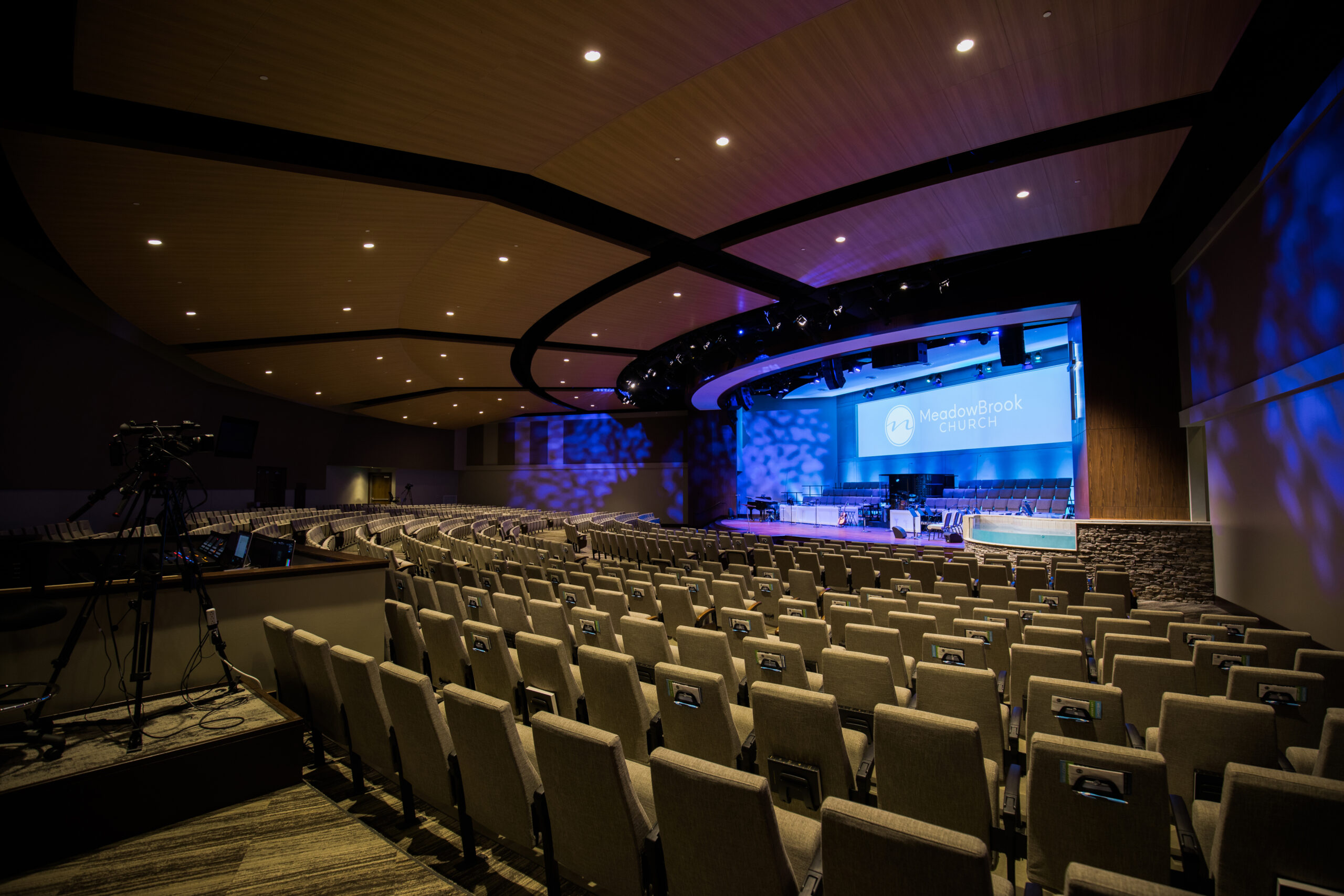 MeadowBrook Baptist Church Black Design Architecture