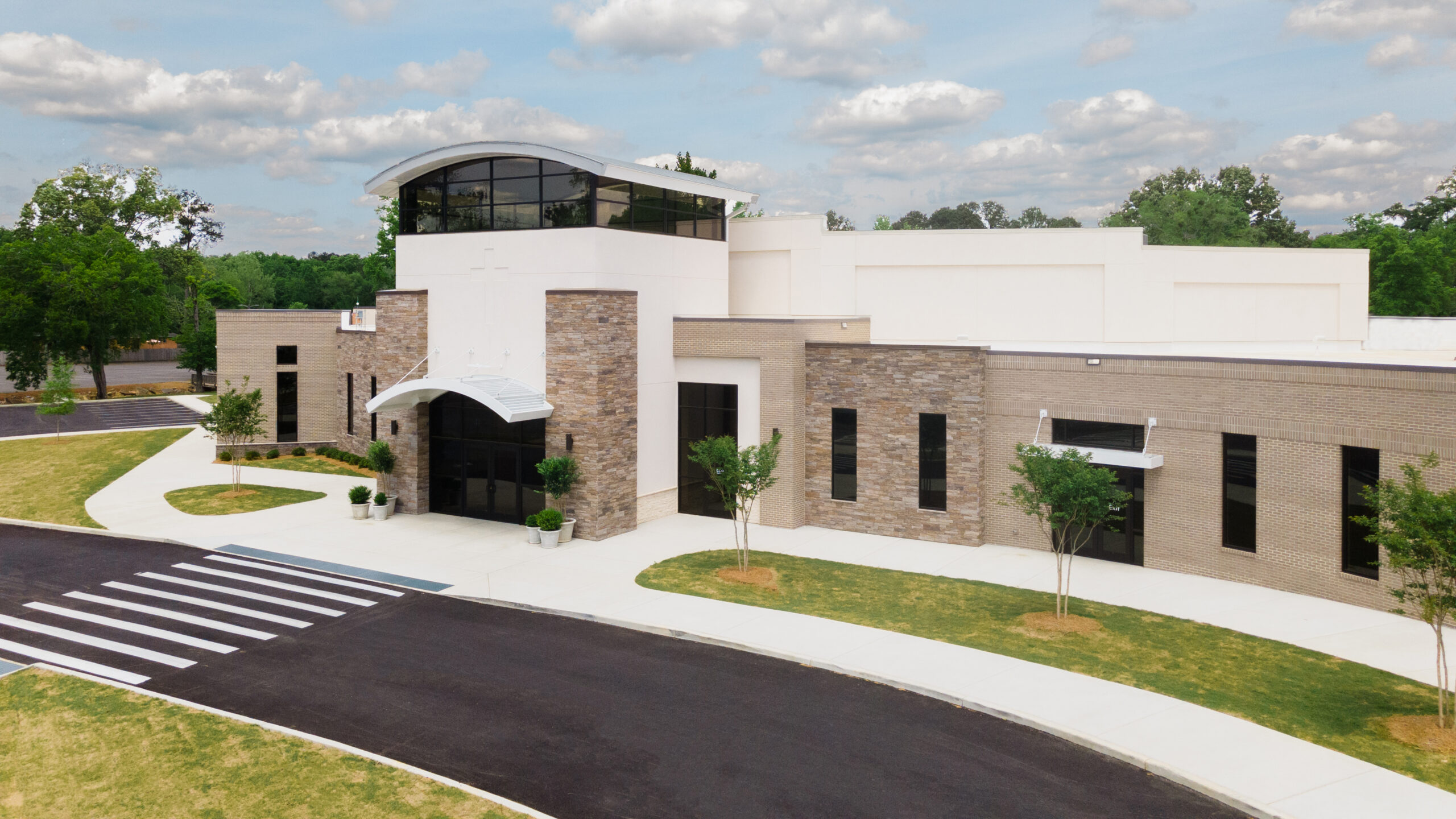 MeadowBrook Baptist Church Black Design Architecture